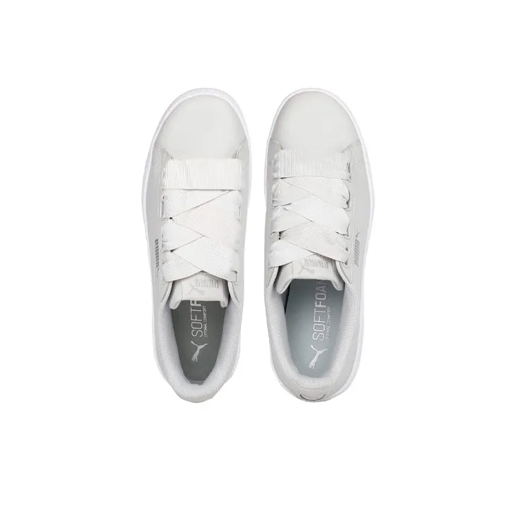 PUMA Vikky V2 Ribbon Core 'Simplified Comfort Low Top Casual Grey' Women's-2