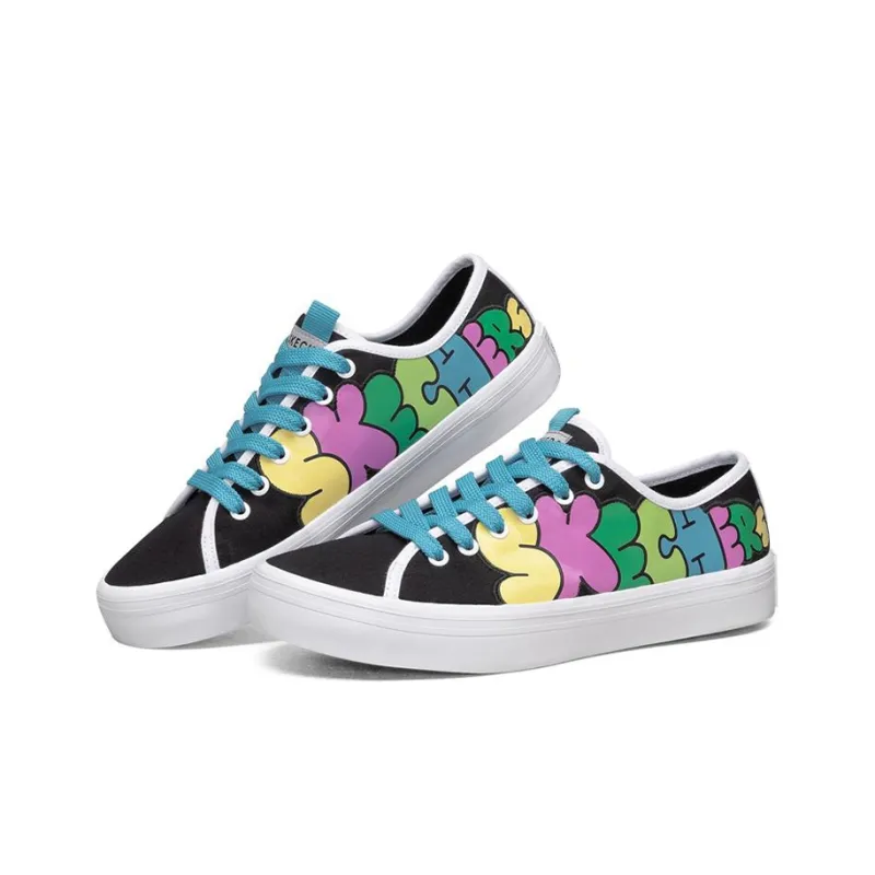 Skechers Jeremyville X Skechers V'Lites Low Top Sneakers Multi color Women's-2