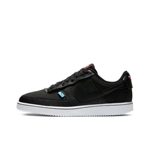 Nike Court Vision 1 Skateboard Shoes Women's Low-Top Black