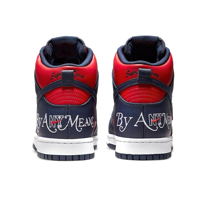 Nike Sb Dunk High Supreme By Any Means Navy-4