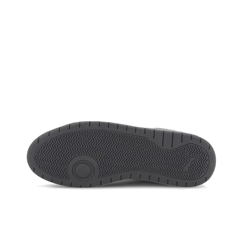 PUMA Backcourt Skateboard Shoes Men Mid Top Gray/White-5