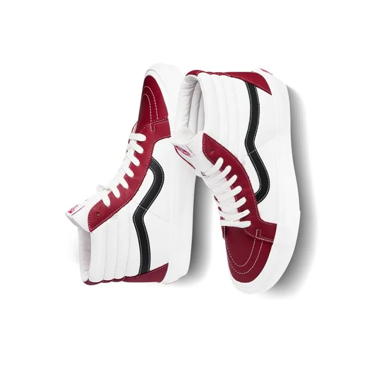 Vans Sk8 Hi Reissue Vlt Lx Chili Pepper Marshmallow-3