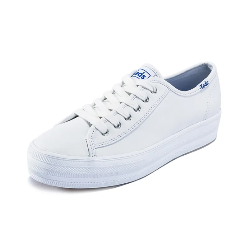 Keds Triple Kick Low-Top Skateboard Shoes Women's White-1