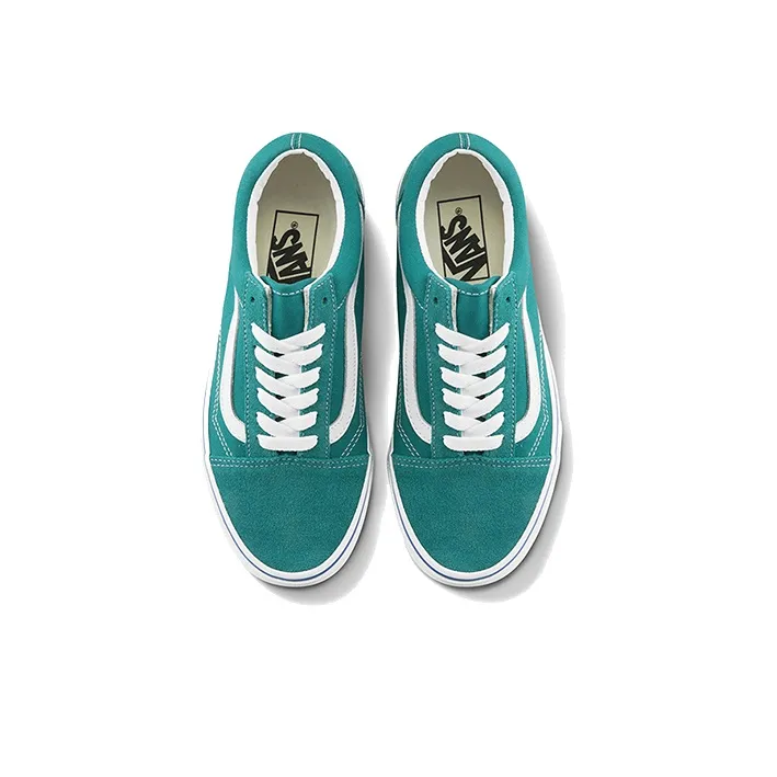 Vans Sidewall Print Old Skool Blue-2