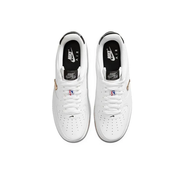 Nike Air Force 1 Low Nba White Grey Gum-3