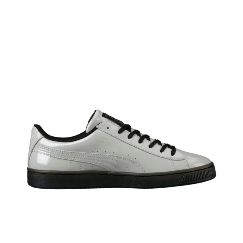 PUMA Basket Classic Explosive Silver Casual Sneakers Silver-1