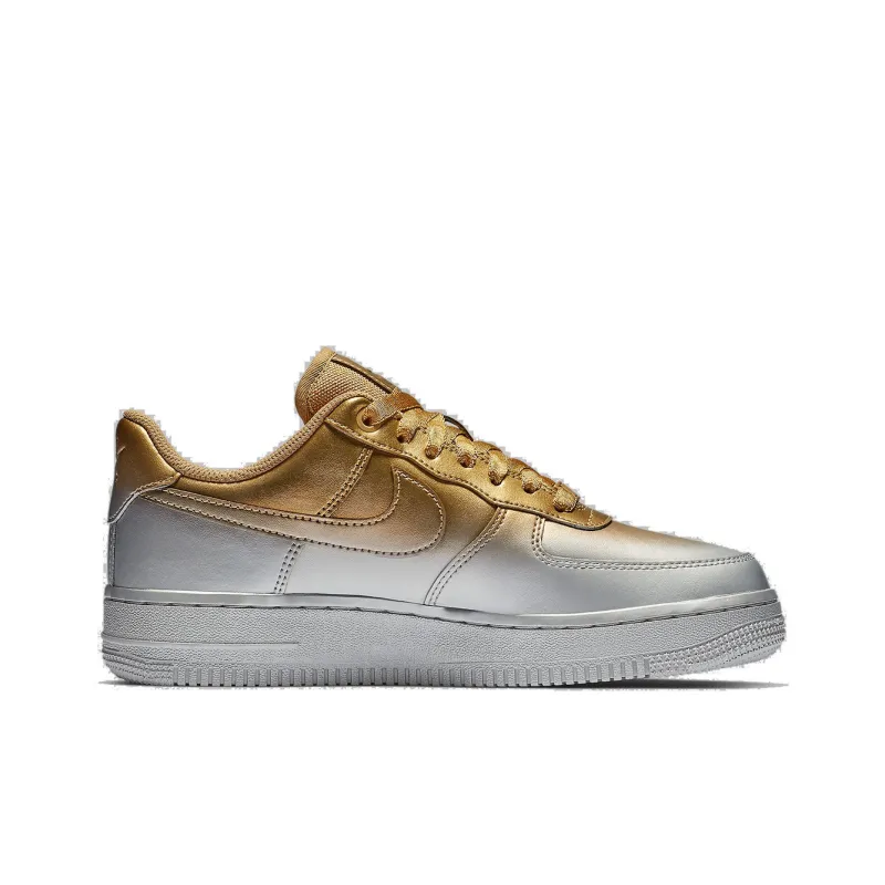 Nike Air Force 1 Low Gold Silver Women's-1