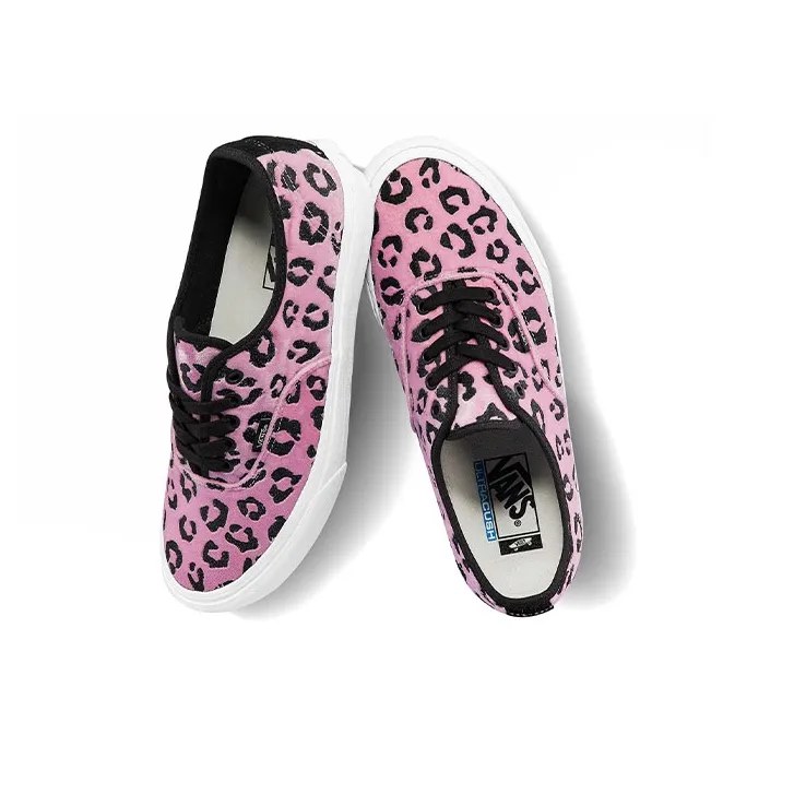 Vans Authentic Vlt Lx Velvet Animal Mint Leopard-2