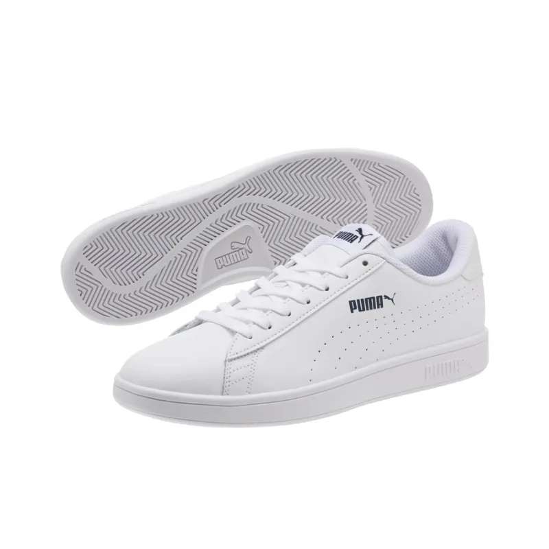 PUMA Smash V2 'Leather Perf White'-2