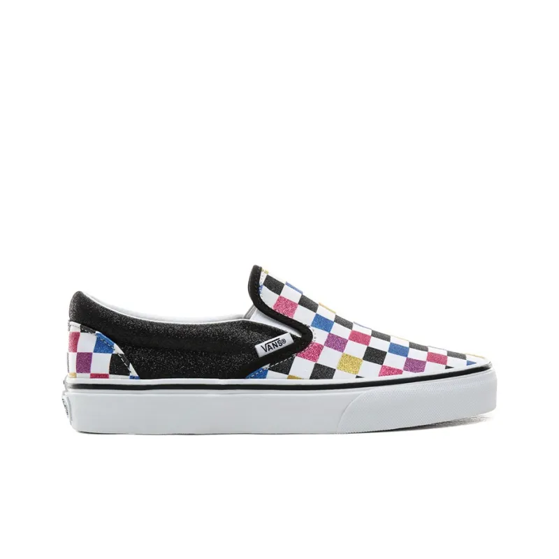 Vans Classic Slip On 'Glitter Checkerboard'-1