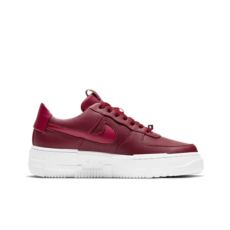 Nike Air Force 1 Pixel Low Team Red Women's-1