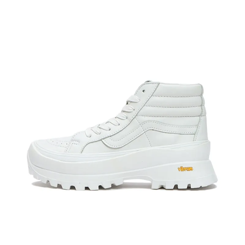 Sk8 Vans Hi Vibram Lx 'True White'-0