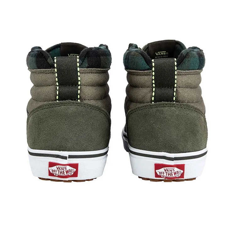 Vans Ward High Top Sneakers Green Olive Green-3