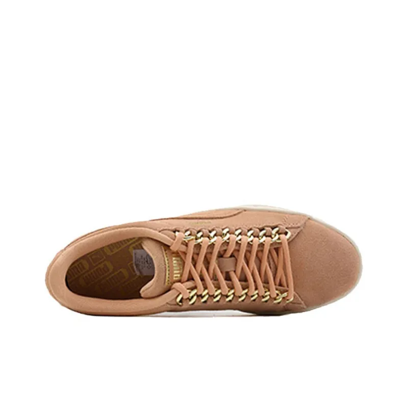PUMA Suede X Chain 'Gold' Women's-2