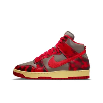 Nike Dunk High 1985 Red Acid Wash