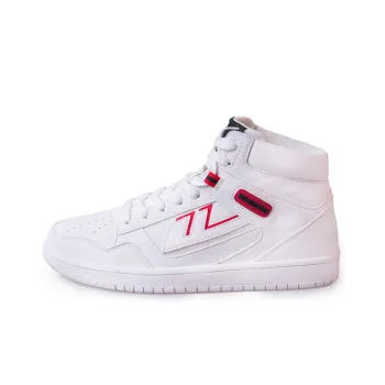 Warrior Teeming With Life High-Top Skateboard Shoes Unisex White