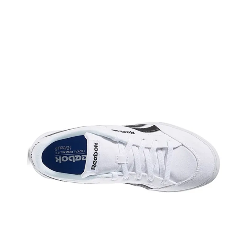 Reebok Vulc Se Retro Low Tops Casual Skateboarding Shoes Unisex White-2