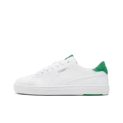 PUMA Serve Pro Lite Skateboard Shoes Unisex Low-Top White