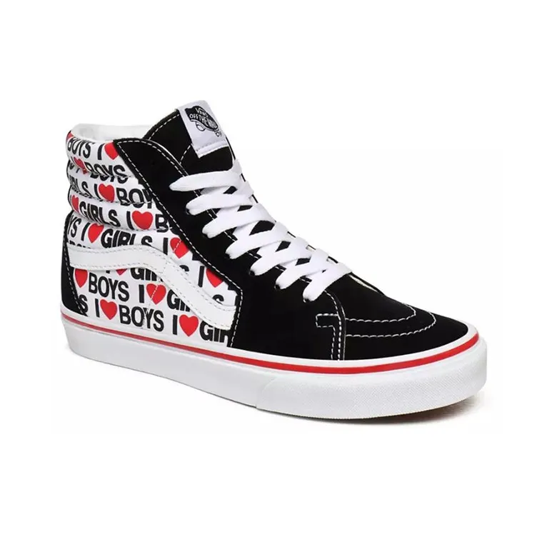 Vans Women's Sk8 Hi 'I Heart'-2