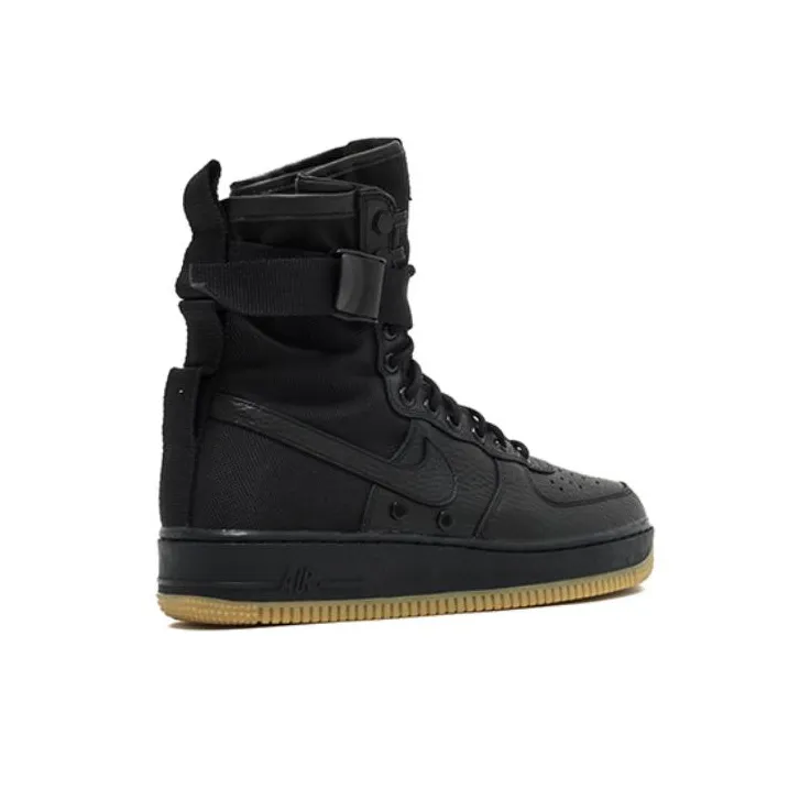 Nike Sf Air Force 1 Black Gum With Bag 2017-2