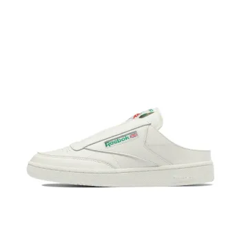 Reebok Club C Laceless Mule Chalk Glen Green