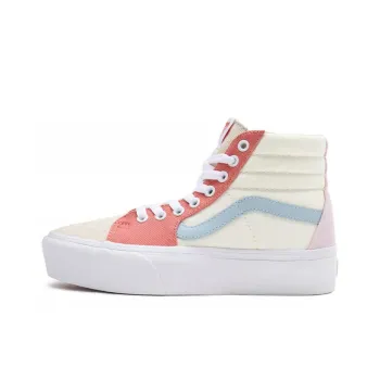 Vans SK8 Hi Platform 2.0 Twill 'Pink Blue'