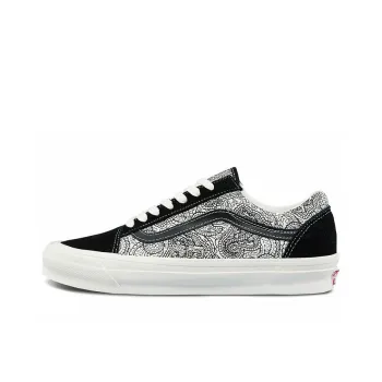 Vans Vault Old Skool Black White Paisley