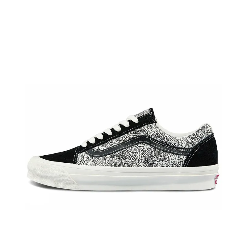 Vans Vault Old Skool Black White Paisley-0
