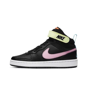 Nike Court Borough Mid 2 'Black Pink Blue Fury' GS