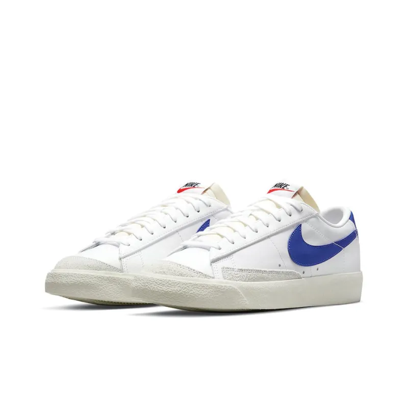 Nike Blazer Low 77 Vintage White Blue-2