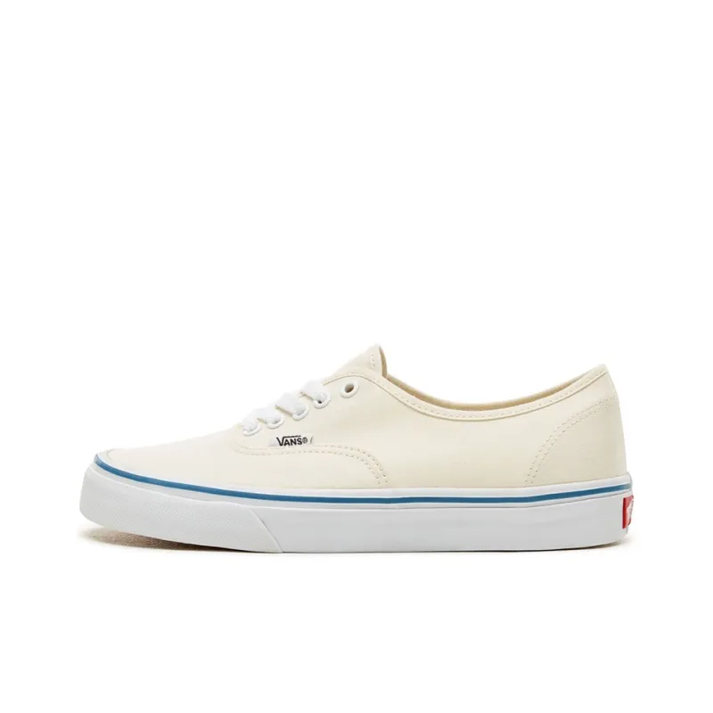 Vans Authentic White Blue Foxstripe-0