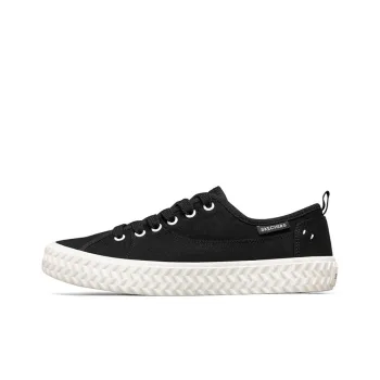 Skechers Street Trax Low Top Sneakers Black Women's