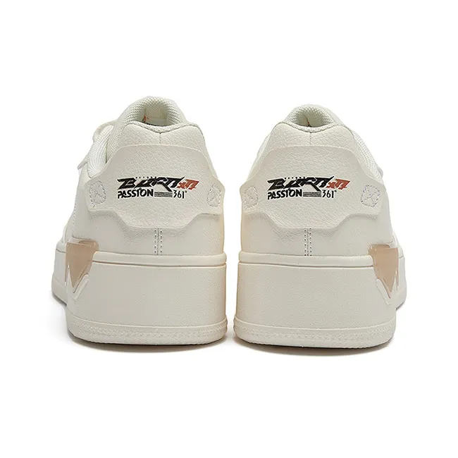 361° Bounce Technology Low Top Skateboard Shoes Men's White Umber-2