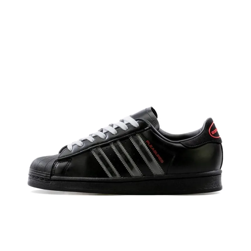 Superstar Pleasures X Adidas Originals 'Black'-0