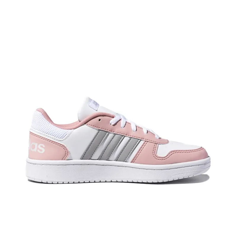 Adidas Neo Hoops 2.0 'Grey Pink Silver' Women's-1