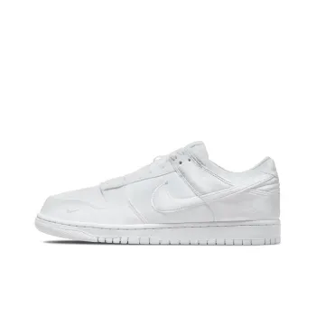 Nike Dunk Low Dover Street Market Triple White Velvet