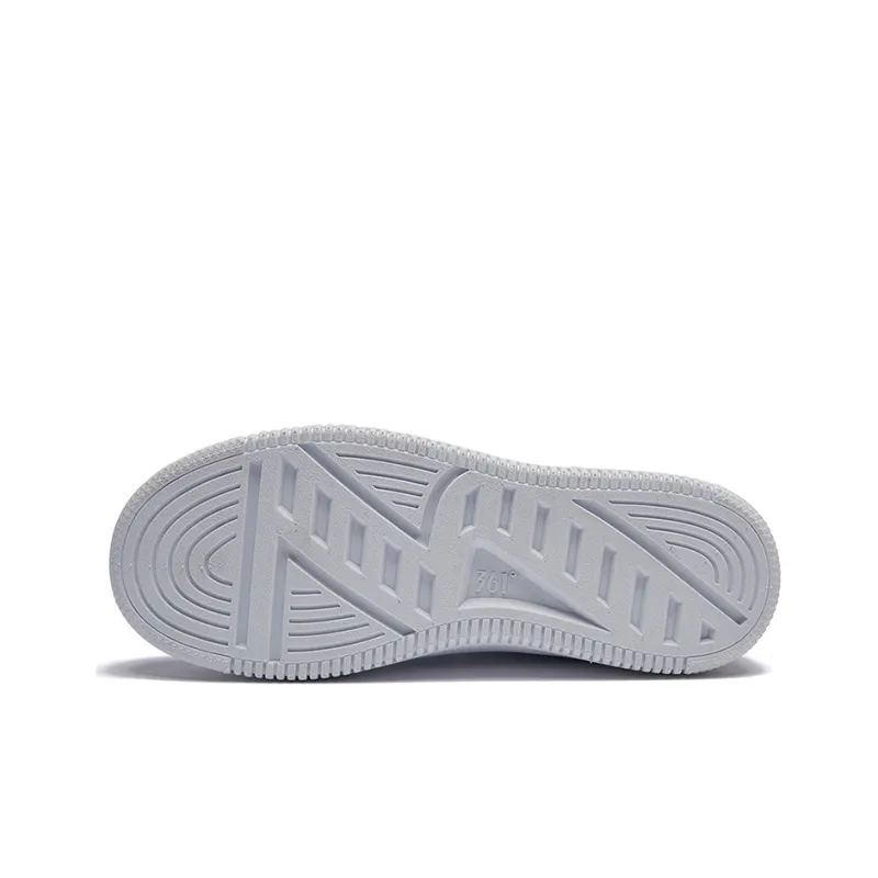 361° BOUND Technology Low Top Skateboard Shoes Women's White Yellow-3