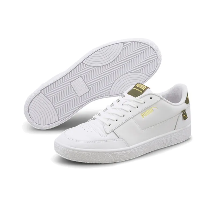 PUMA Ralph Sampson Mc Pop Casual Shoes White/Green-4