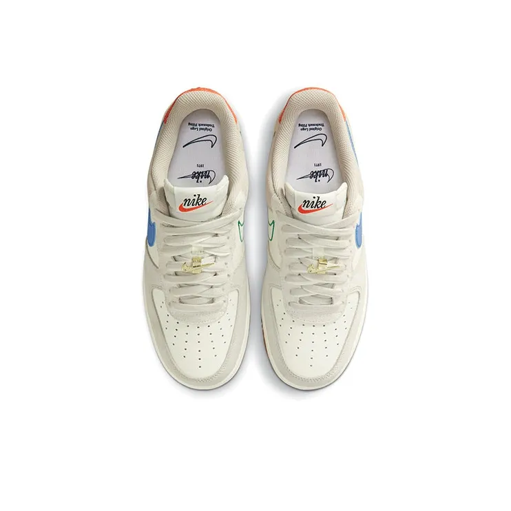 Nike Air Force 1 Low First Use Sail Royal Women's-3