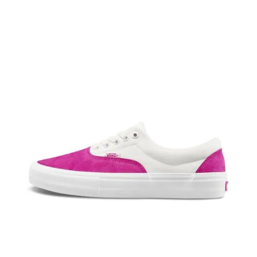 Vans Era Skateboard Shoes Unisex Low-Top Pink/White