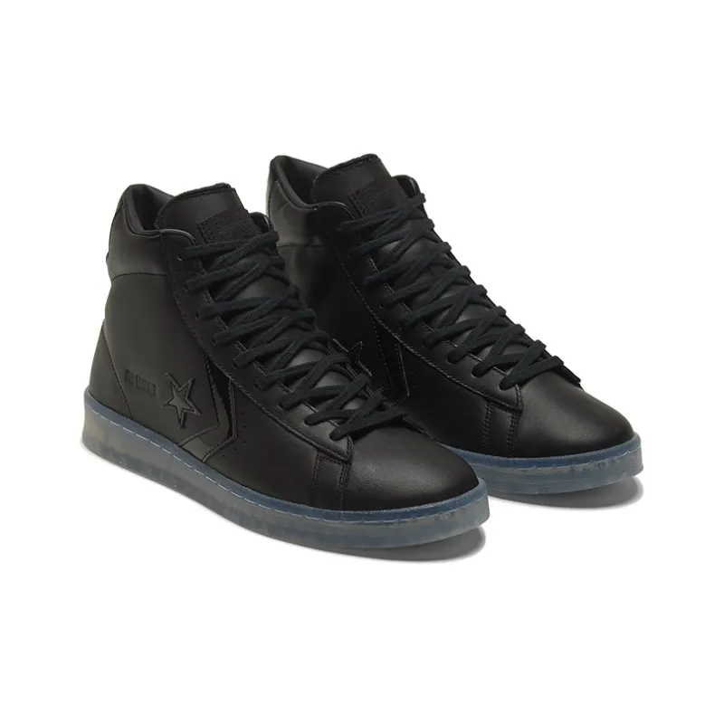 Converse Pro Leather High 'Black Ice Black Clear'-2