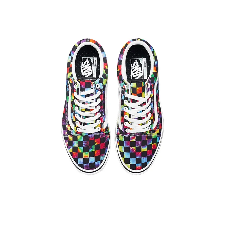 Vans Comfycush Old Skool 'Tie Dye Checker'-2