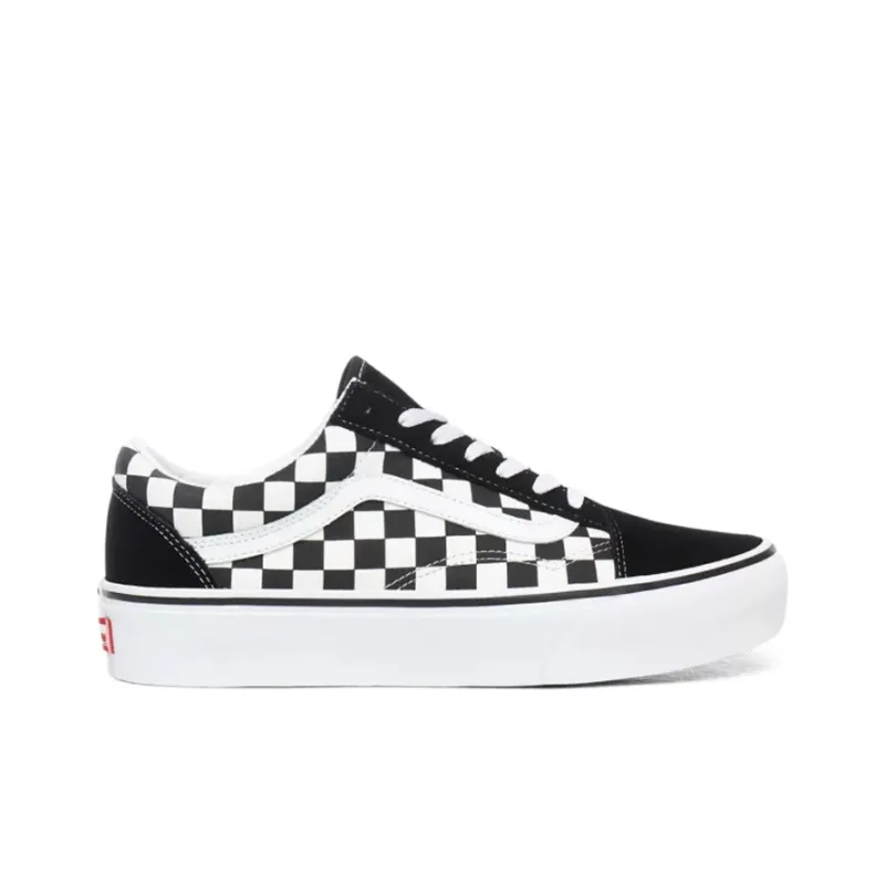 Vans Old Skool Platform 'Black White Checkerboard' Women's-1