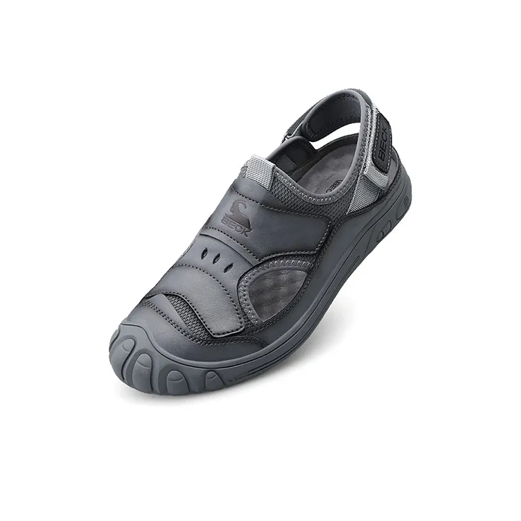 BECK River Trekking Shoes Men Khaki/Gray-4