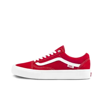 Vans Old Skool Pro Suede Suede Red White