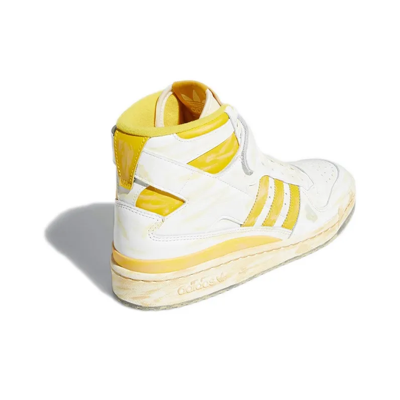 Adidas Forum 84 Hi Aec White Hazy Yellow-3