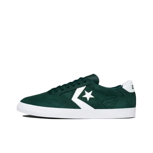 Converse Checkpoint Skateboard Shoes Unisex Low-Top Green/White