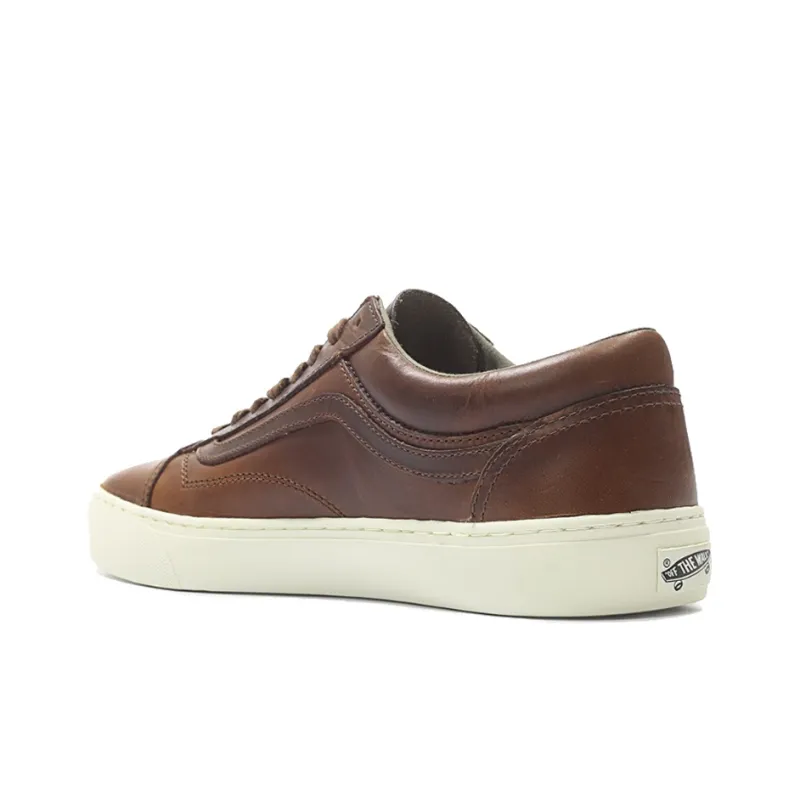 Vans Vault X Horween Leather Old Skool Cup Lx 'Red White'-2