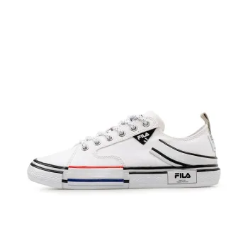 FILA FUSION Fila Block Reform Canvas Sneakers White/Black