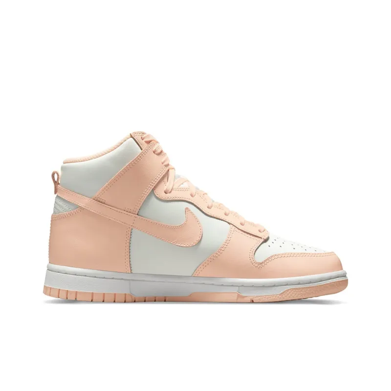 Nike Dunk High Sail Crimson Tint Women's-1
